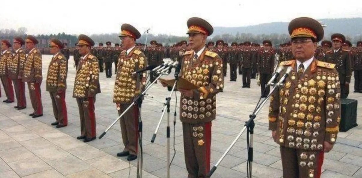 Much Decorated Korean Generals Blank Meme Template