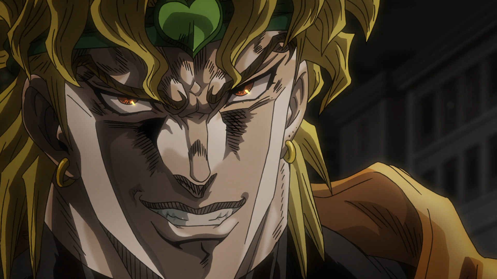 High Quality Dio's Face Blank Meme Template