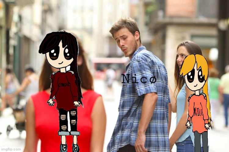 Tis true | Nicø | image tagged in memes,distracted boyfriend,nico,lol | made w/ Imgflip meme maker