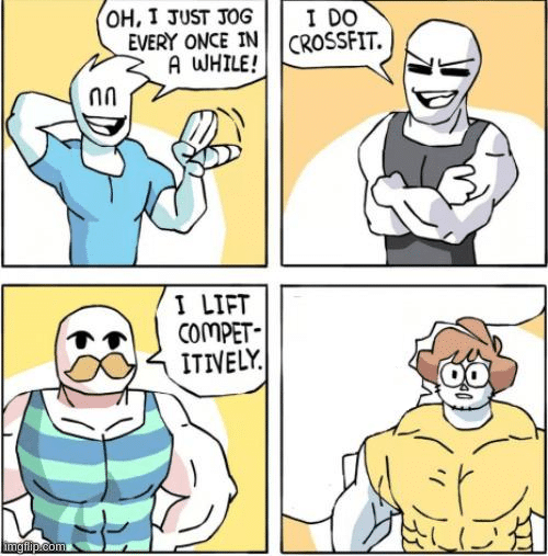 strong men comic Blank Meme Template