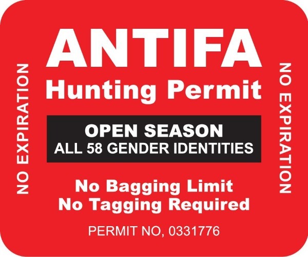 Domestic Terrorist Hunting Season Begins Today | image tagged in antifa,domestic terrorists,scumbags,lowlife,sjw triggered,hunting season | made w/ Imgflip meme maker