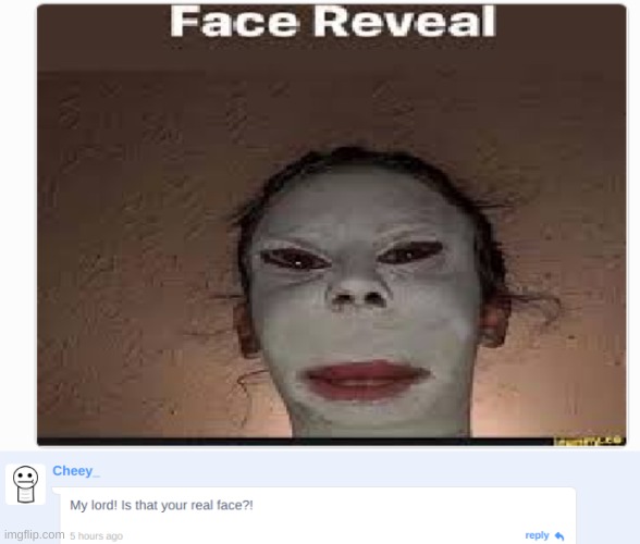 funny face reveal Memes & GIFs - Imgflip