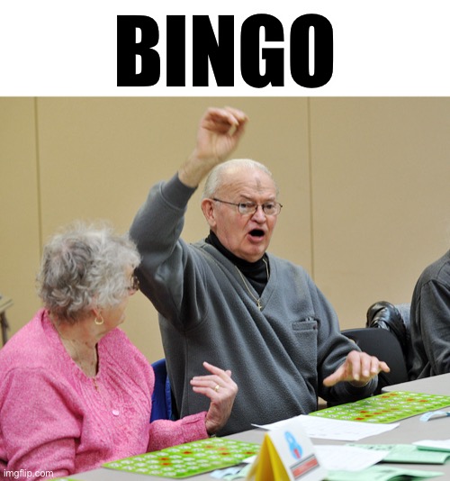 Bingo | BINGO | image tagged in bingo | made w/ Imgflip meme maker