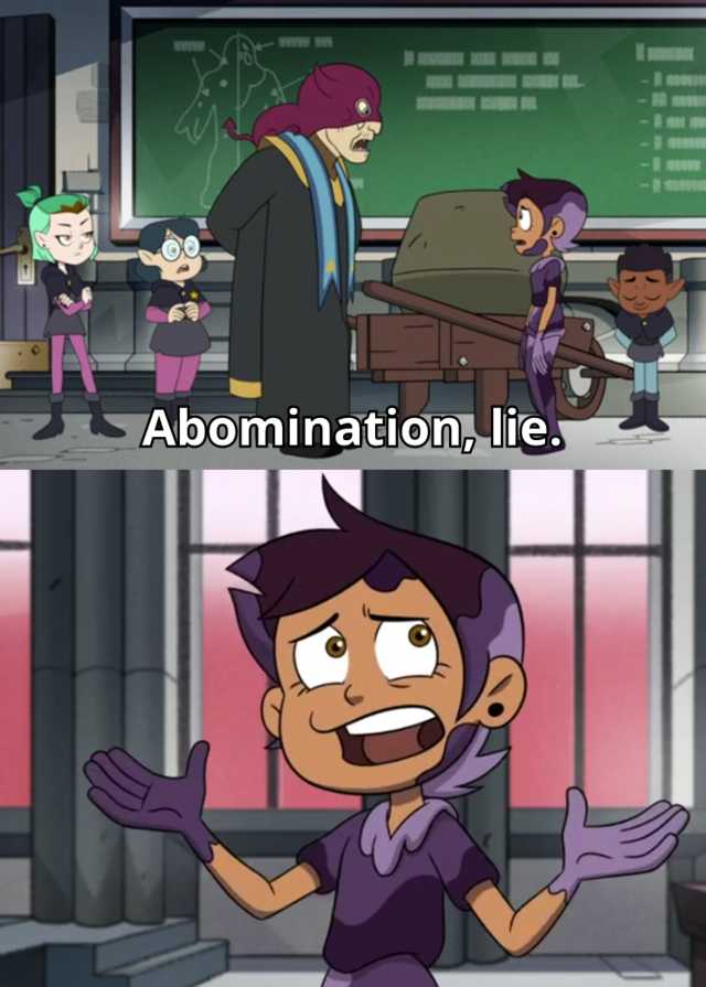 Abomination lie Blank Meme Template