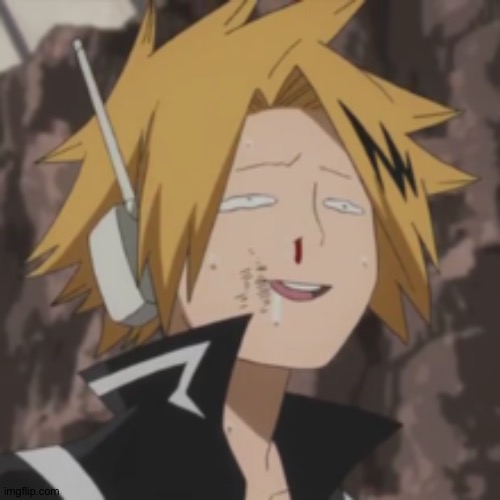 Denki dumb | image tagged in denki dumb | made w/ Imgflip meme maker