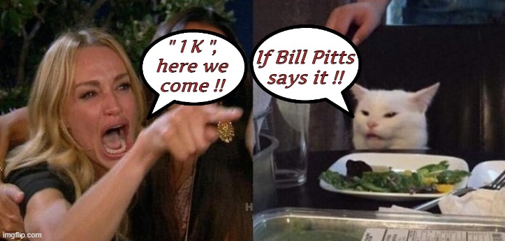 "Heavy Metal Fans for Heavy Metal Group's" on Fb. | " 1 K ",
here we
come !! If Bill Pitts
says it !! | image tagged in heavy metal,smudge,woman yelling at smudge the cat,facebook | made w/ Imgflip meme maker