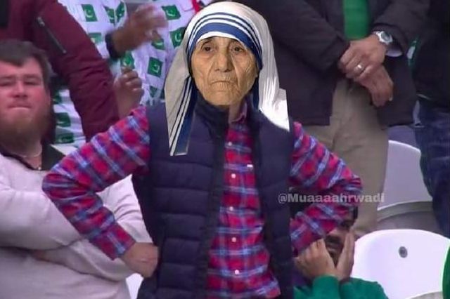 Angry Mother Teresa Blank Meme Template