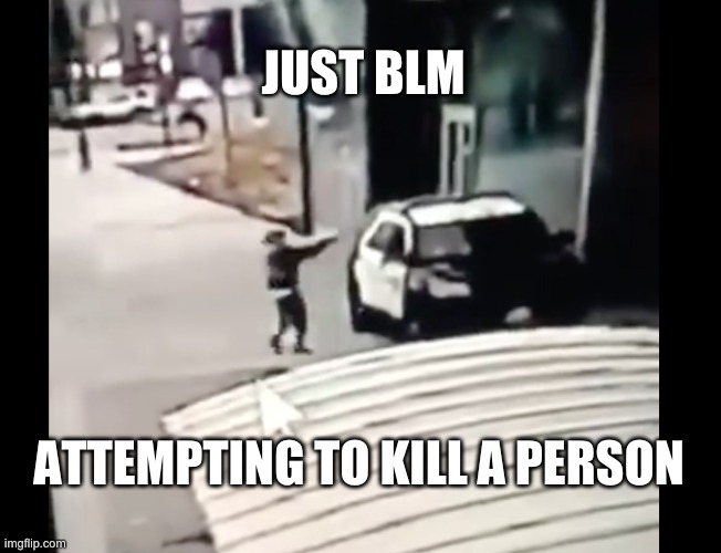 JUST BLM; ATTEMPTING TO KILL A PERSON | made w/ Imgflip meme maker