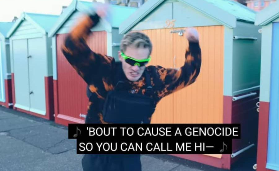 Bout to cause a genocide Blank Meme Template