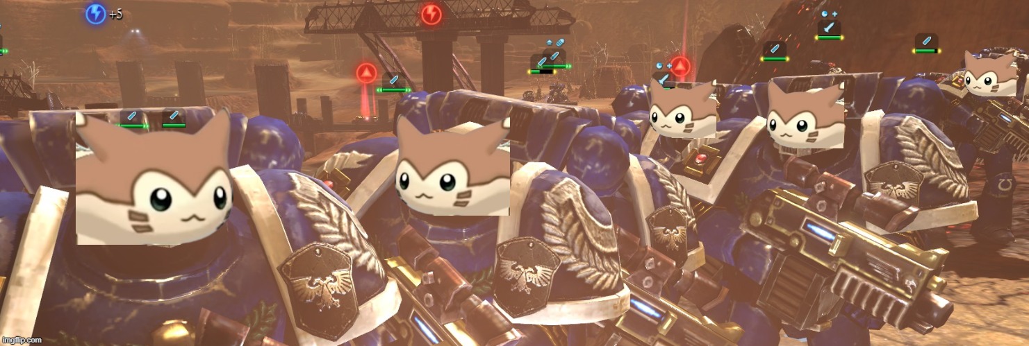 Bother, what did you do? | image tagged in bother what did you do,furret,warhammer 40k,crossover | made w/ Imgflip meme maker