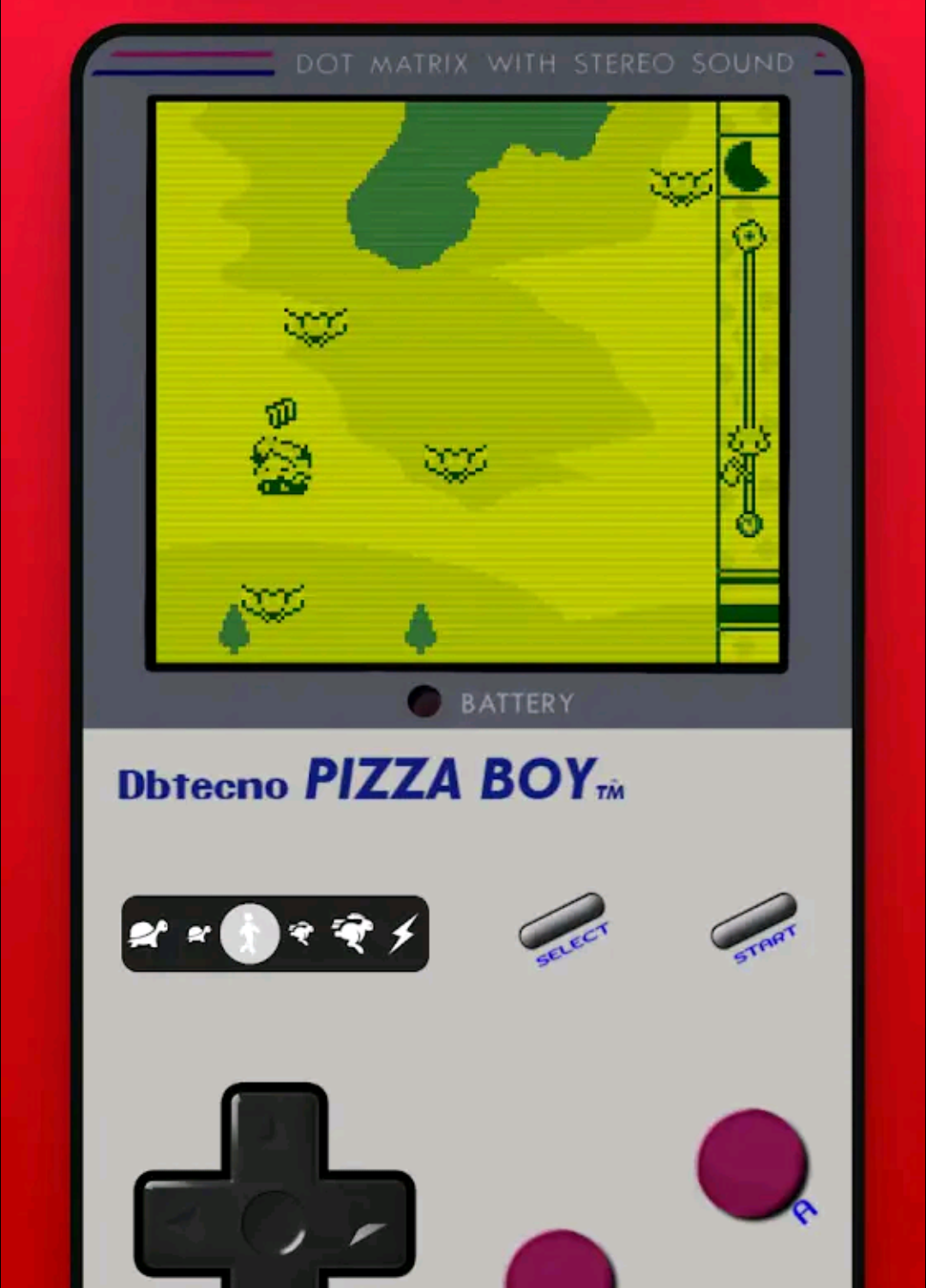 Pizza Boy Monochrome Blank Meme Template