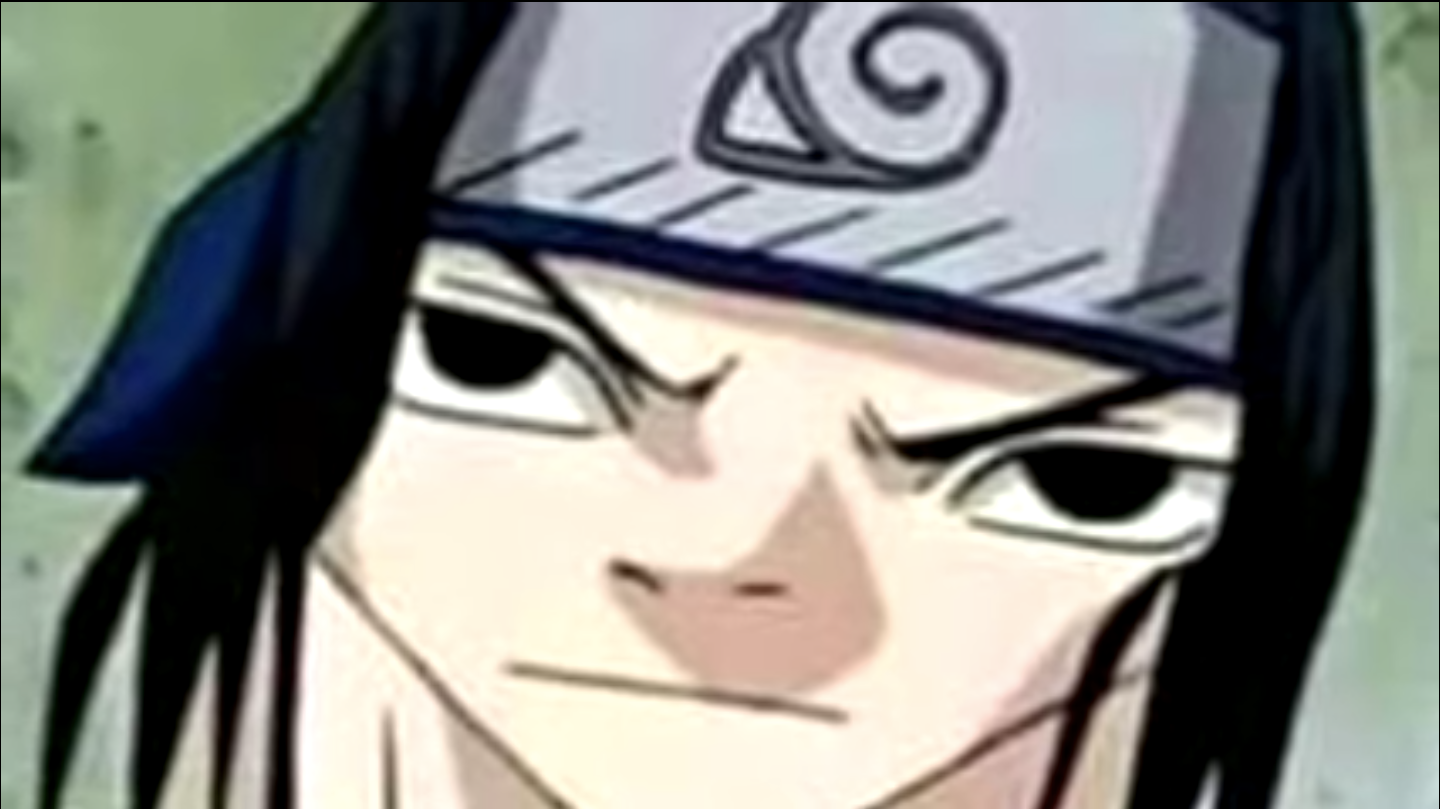 High Quality Sasuke annoyed Blank Meme Template