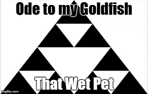 Ode to my Goldfish That Wet Pet | made w/ Imgflip meme maker