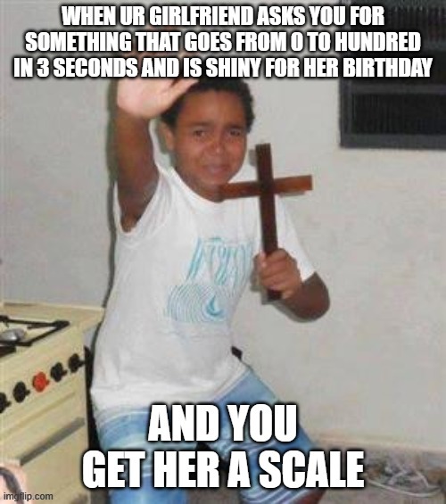 haha | image tagged in scared kid | made w/ Imgflip meme maker