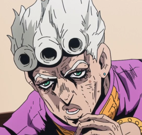 High Quality Old Giorno Blank Meme Template