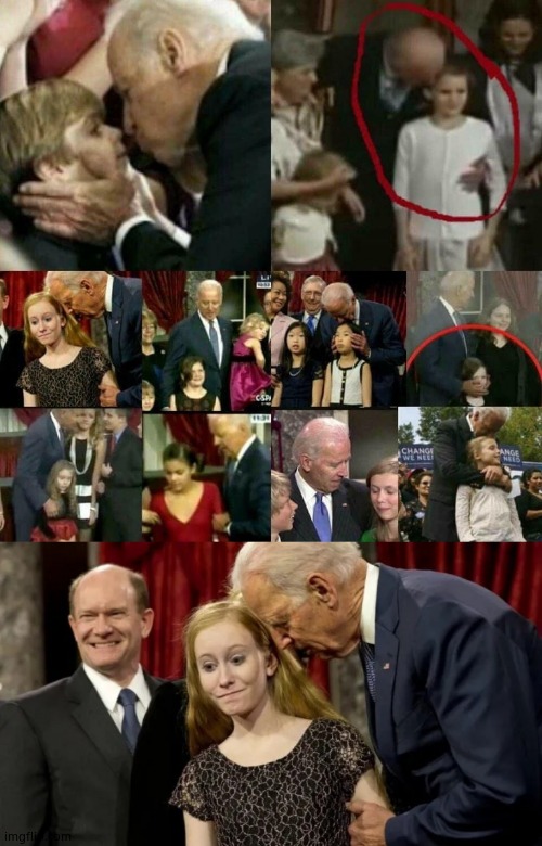 image tagged in joe biden pedophile | made w/ Imgflip meme maker