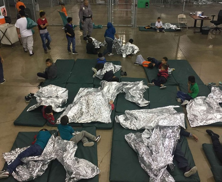 Mexican Kids in Concentration Camps Blank Meme Template