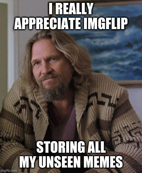 Data storage is getting expensive | I REALLY APPRECIATE IMGFLIP; STORING ALL MY UNSEEN MEMES | image tagged in opinion,free service,imgflip | made w/ Imgflip meme maker