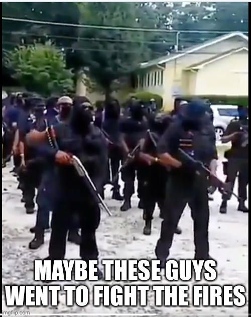 NFAC | MAYBE THESE GUYS WENT TO FIGHT THE FIRES | image tagged in nfac | made w/ Imgflip meme maker