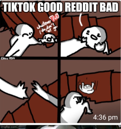 Let it go | TIKTOK GOOD REDDIT BAD | image tagged in let it go,AntiTikTokCommittee | made w/ Imgflip meme maker
