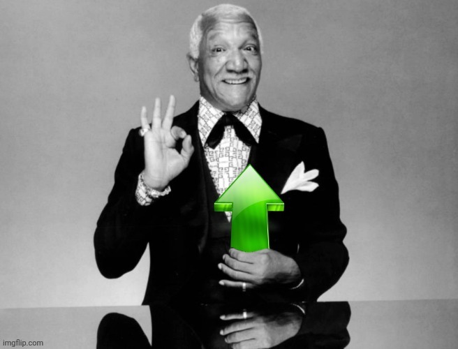 Redd Foxx Upvote | image tagged in redd foxx upvote,drstrangmeme,upvote | made w/ Imgflip meme maker