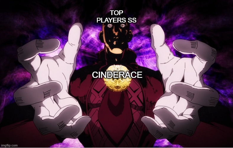 Oh boys... | TOP PLAYERS SS; CINDERACE | image tagged in diavolo | made w/ Imgflip meme maker