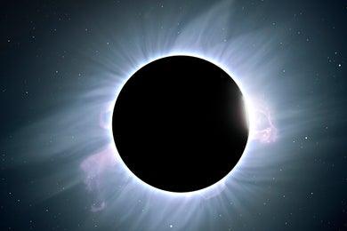 Eclipse Suns Corona Blank Meme Template