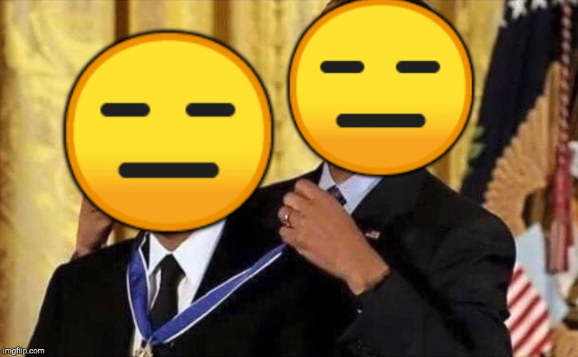 obama medal | ? ? | image tagged in obama medal | made w/ Imgflip meme maker