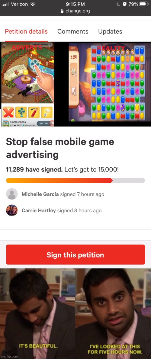 To hell with mobile games and their false ads!!! | image tagged in i've looked at this for 5 hours now | made w/ Imgflip meme maker