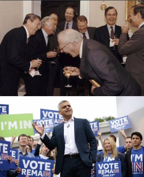image tagged in laughing men in suits,parliament,copy,sadiq khan,mayor mccheese,london | made w/ Imgflip meme maker