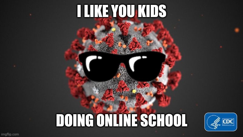 oof..... | I LIKE YOU KIDS; DOING ONLINE SCHOOL | image tagged in covid 19,coronavirus,covid-19,memes,school,online school | made w/ Imgflip meme maker