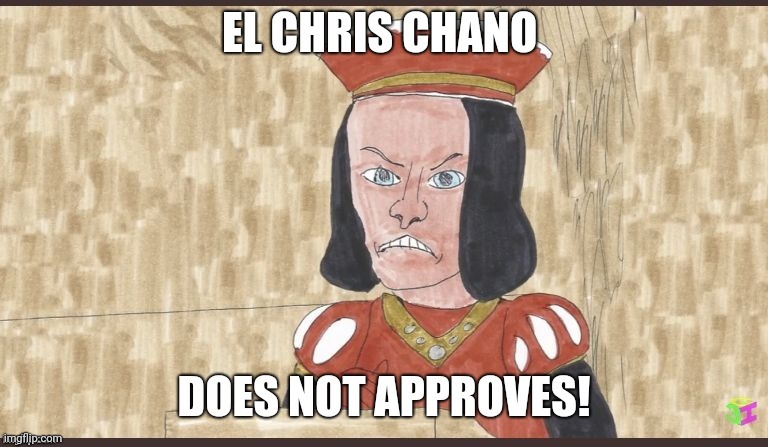El Bandito doesn't approves, tú estupido! | image tagged in bandito chris chano,mexican bandit,chris-chan | made w/ Imgflip meme maker