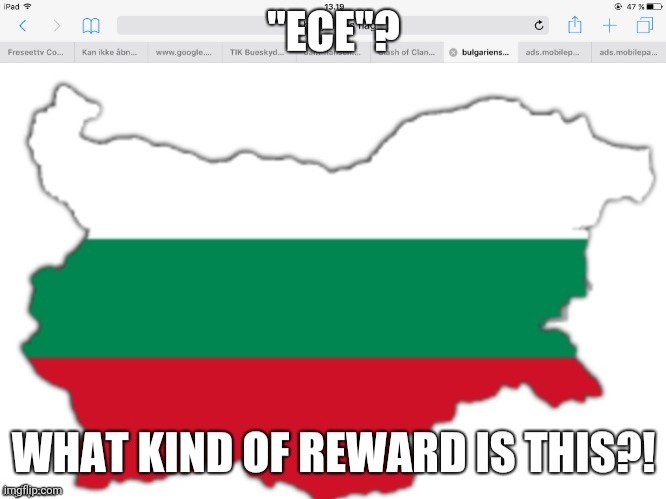 There was one internet sensation in Bulgaria (Ece means essay) | image tagged in essay,ece | made w/ Imgflip meme maker