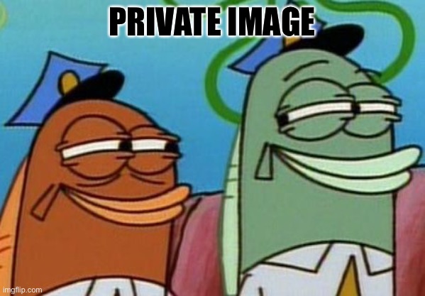 Spongebob cops | PRIVATE IMAGE | image tagged in spongebob cops | made w/ Imgflip meme maker