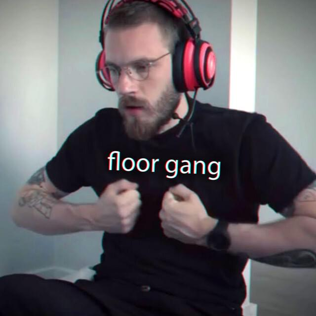 High Quality floor gang Blank Meme Template