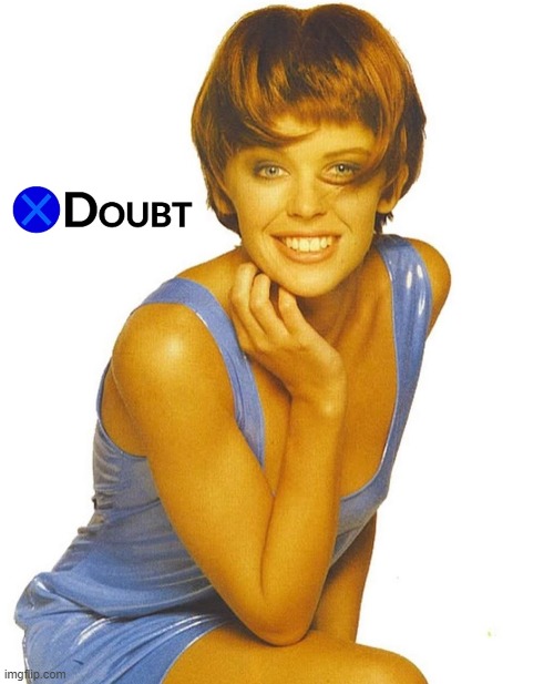 Kylie X doubt 6 | image tagged in kylie smile,la noire press x to doubt,doubt,smile,new template,custom template | made w/ Imgflip meme maker