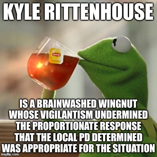 If you support Kyle Rittenhouse and other armed vigilantes, then you don't support police and their crowd-control methods. | image tagged in conservative logic,right wing,police,protestors,conservative hypocrisy,black lives matter | made w/ Imgflip meme maker