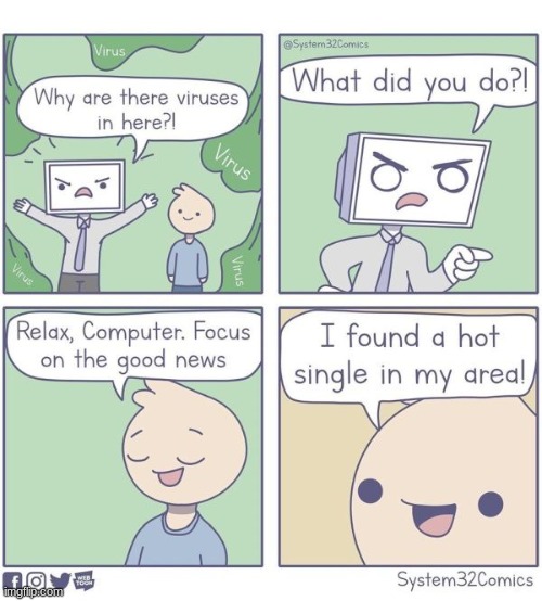 Too lazy for title or tags | image tagged in why are there viruses | made w/ Imgflip meme maker