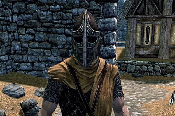 Whiterun Guard Blank Meme Template