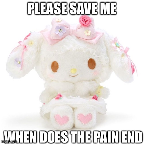 Pain and suffering | PLEASE SAVE ME; WHEN DOES THE PAIN END | image tagged in your pain | made w/ Imgflip meme maker