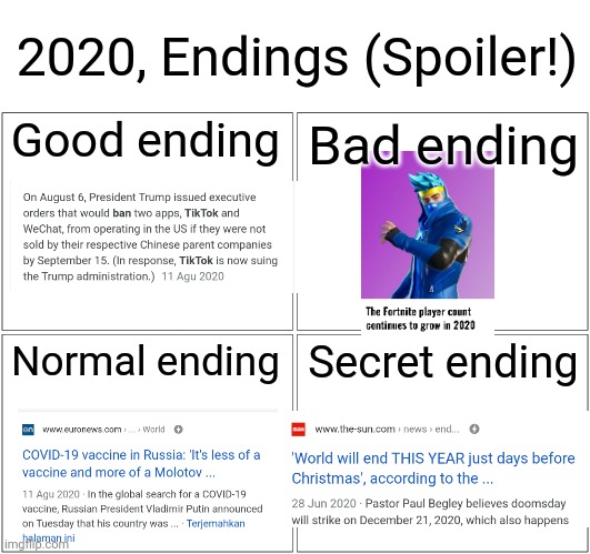 The Good Ending Meme Generator - Imgflip