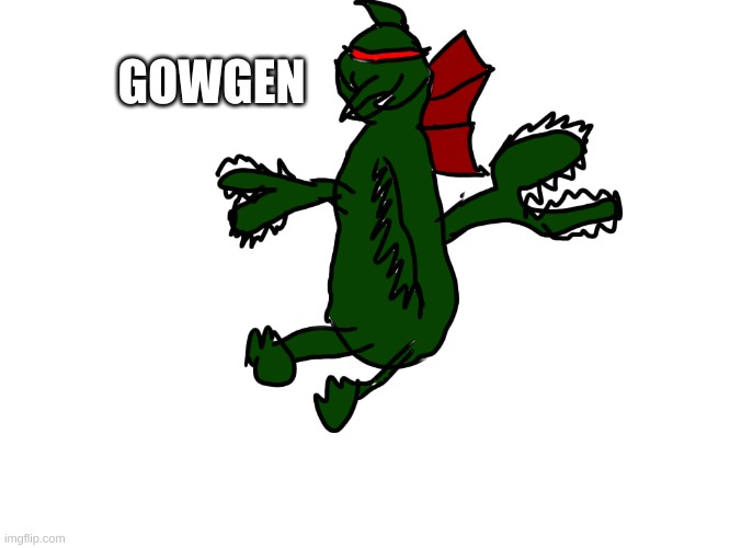 GOWGEN | image tagged in drawing | made w/ Imgflip meme maker