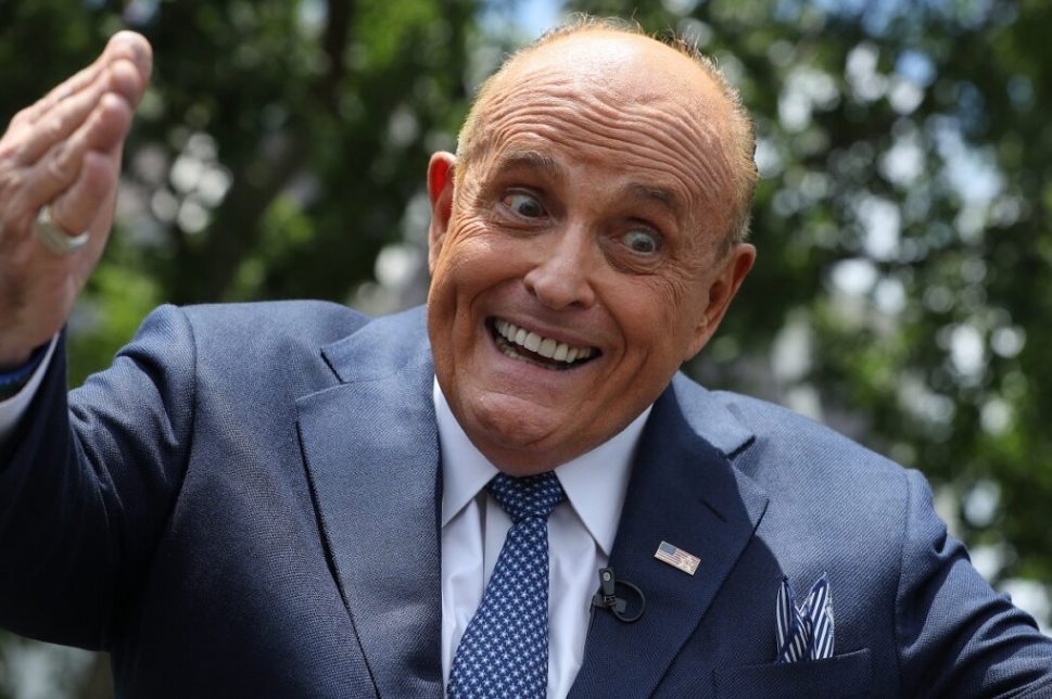 Rudy Giuliani Wet Fart Blank Meme Template