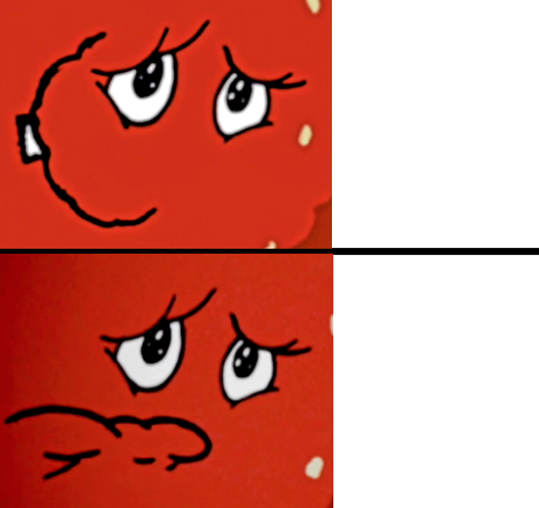 High Quality Meatwad happy to sad Blank Meme Template