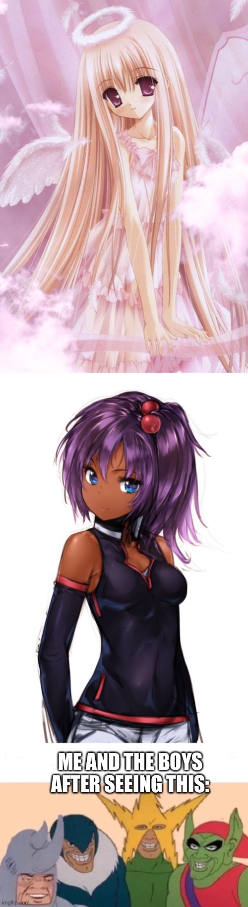 Anime Girl With Purple Hair And Blue Eyes