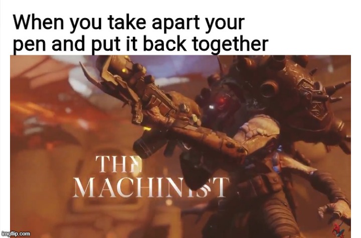 Destiny 2 Machinist | image tagged in destiny 2,cool | made w/ Imgflip meme maker