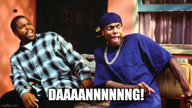 Ice Cube Damn | DAAAANNNNNNG! | image tagged in ice cube damn | made w/ Imgflip meme maker