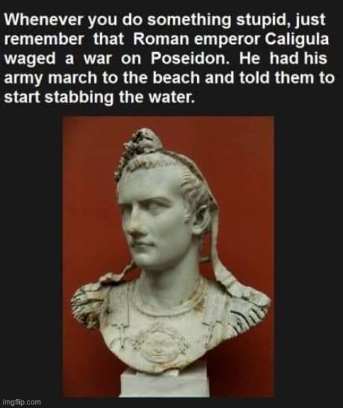 man now i feel like a genius for the day (repost) | image tagged in roman,stupid,stupid people,historical meme,history,repost | made w/ Imgflip meme maker