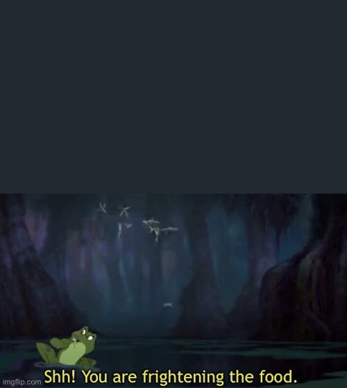 frightening the food | image tagged in frightening the food | made w/ Imgflip meme maker