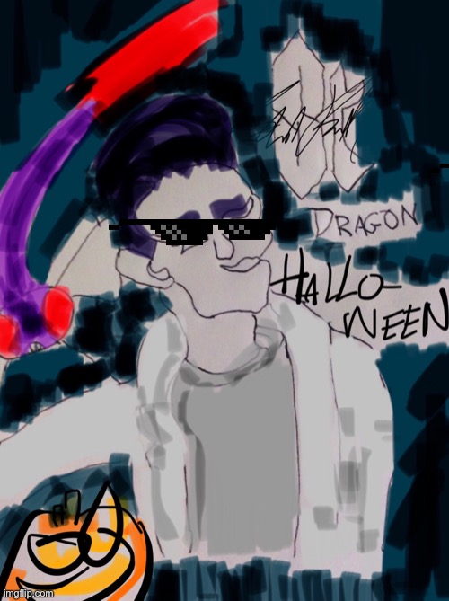 StDragon-Halloween | image tagged in comics/cartoons | made w/ Imgflip meme maker